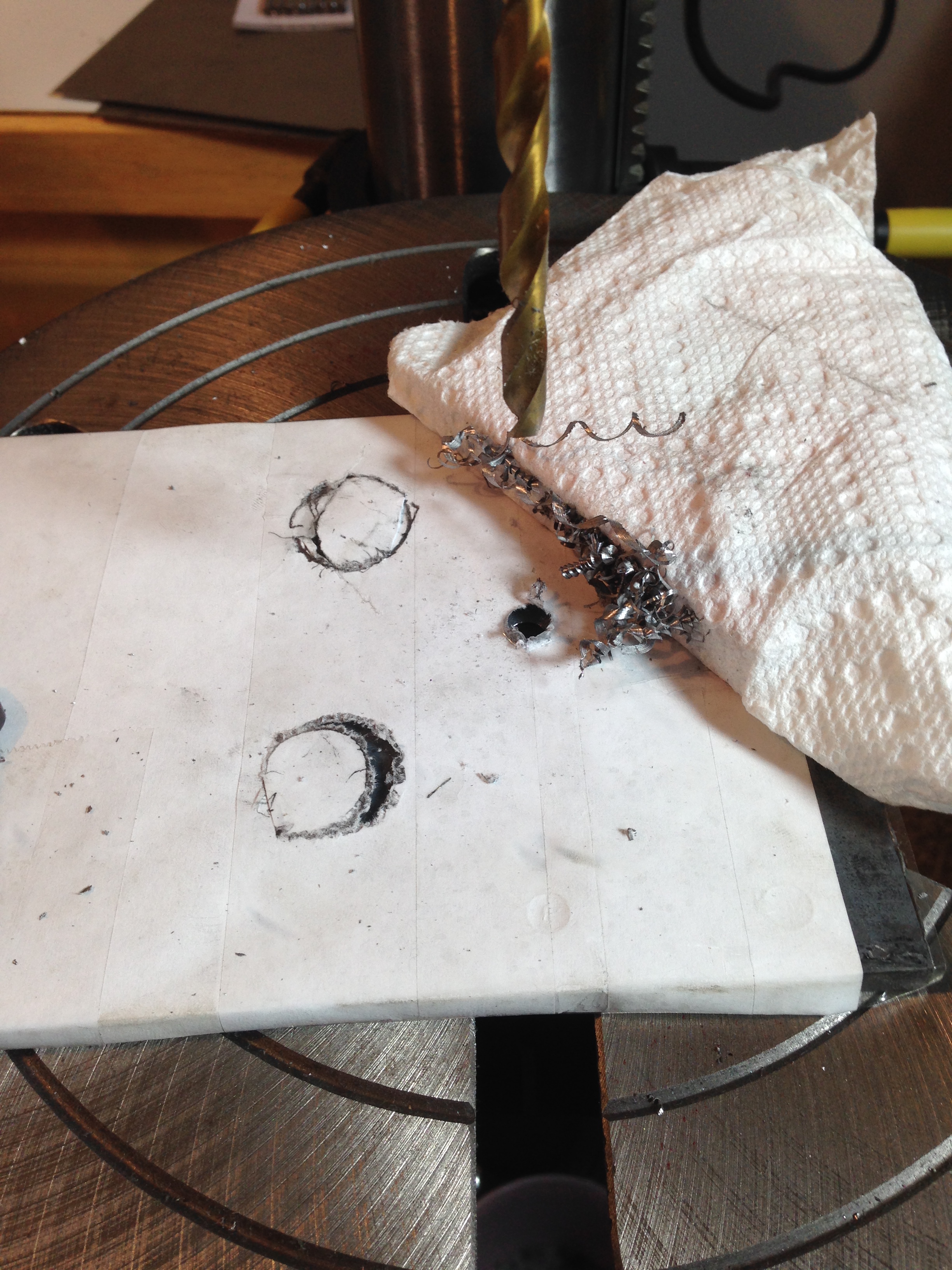 Gen 2 motor plate drilling