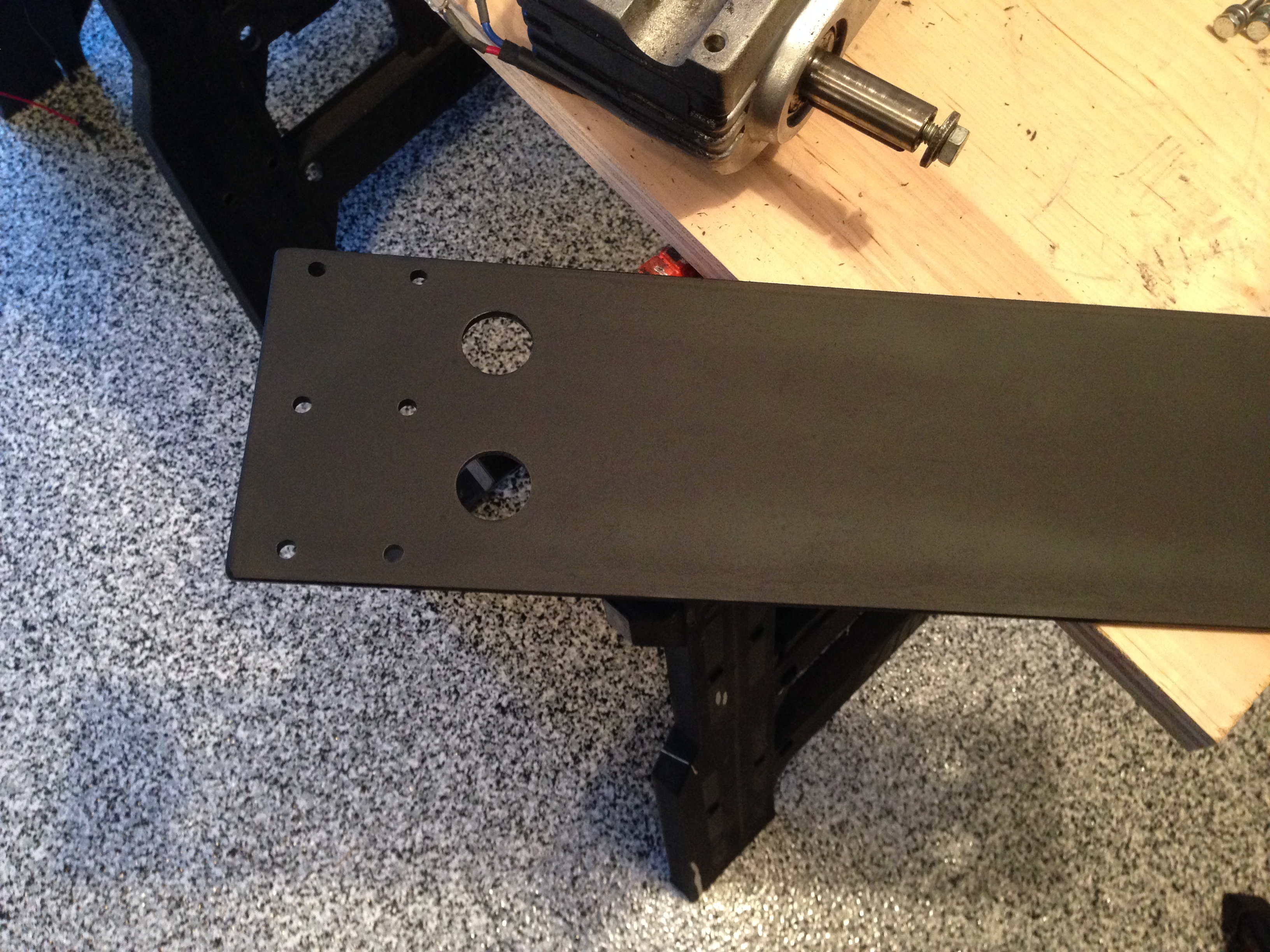 Gen 2 motor plate finished