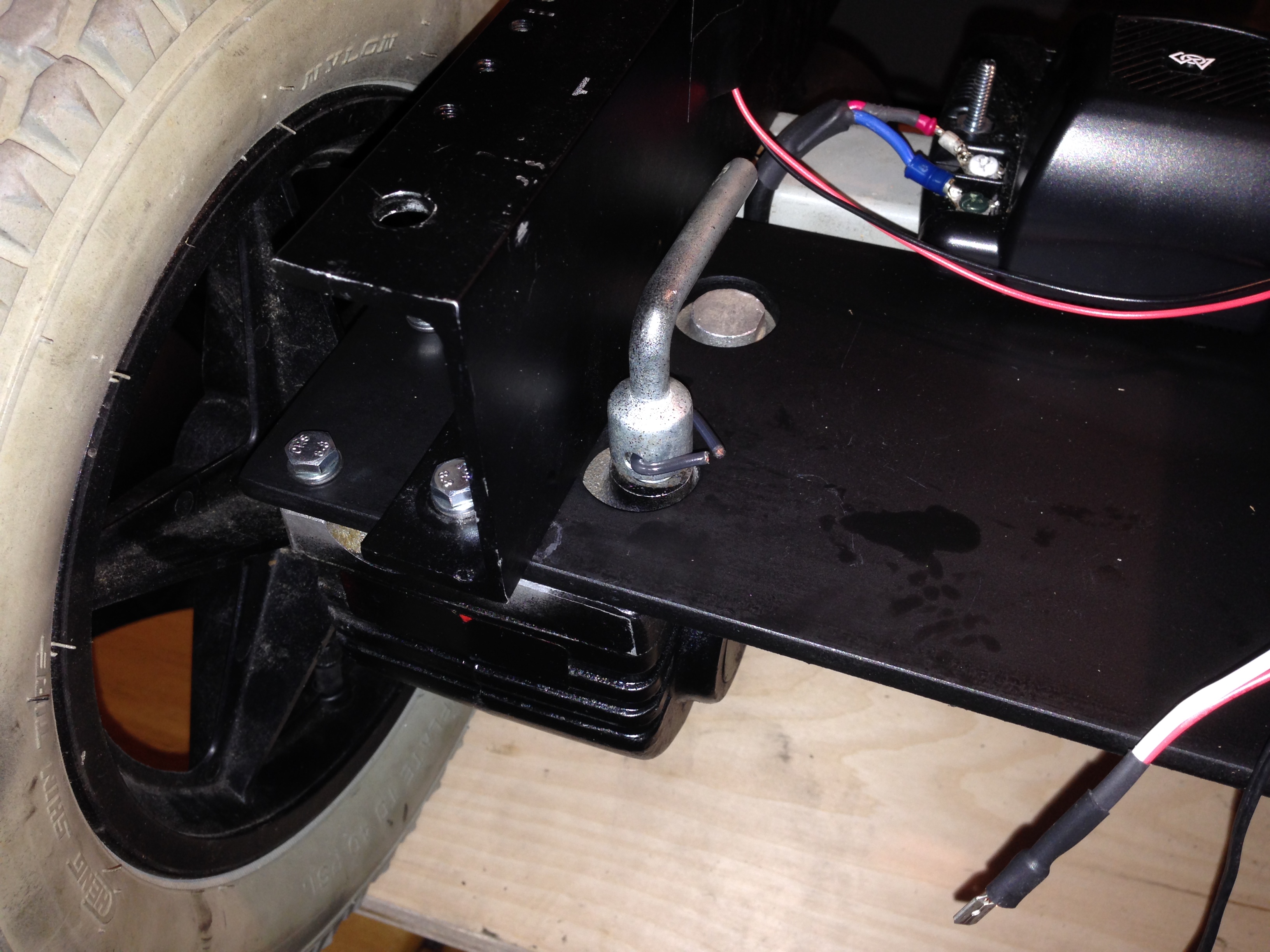 Gen 2 motor plate installed