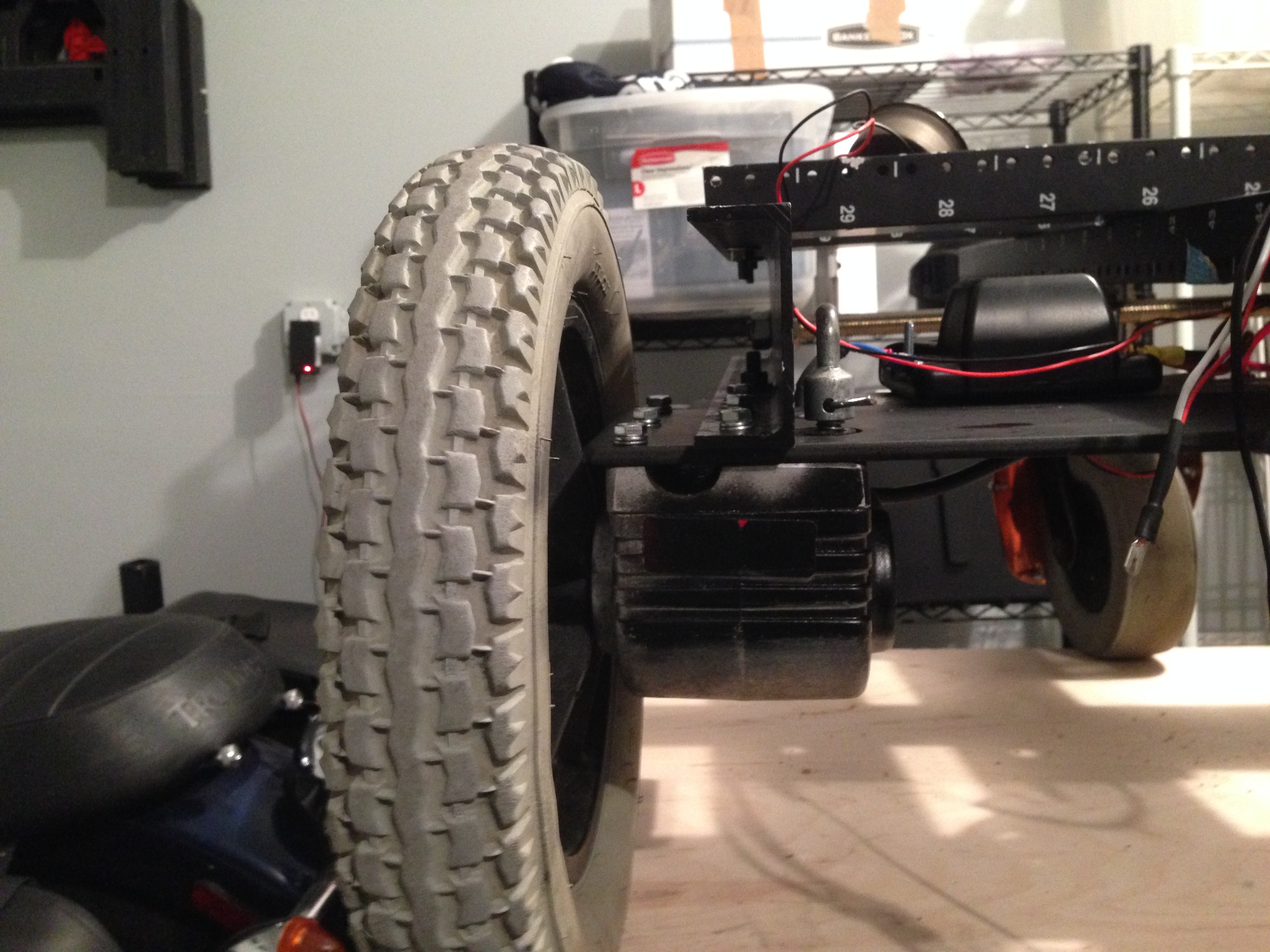Gen 2 motor plate installed