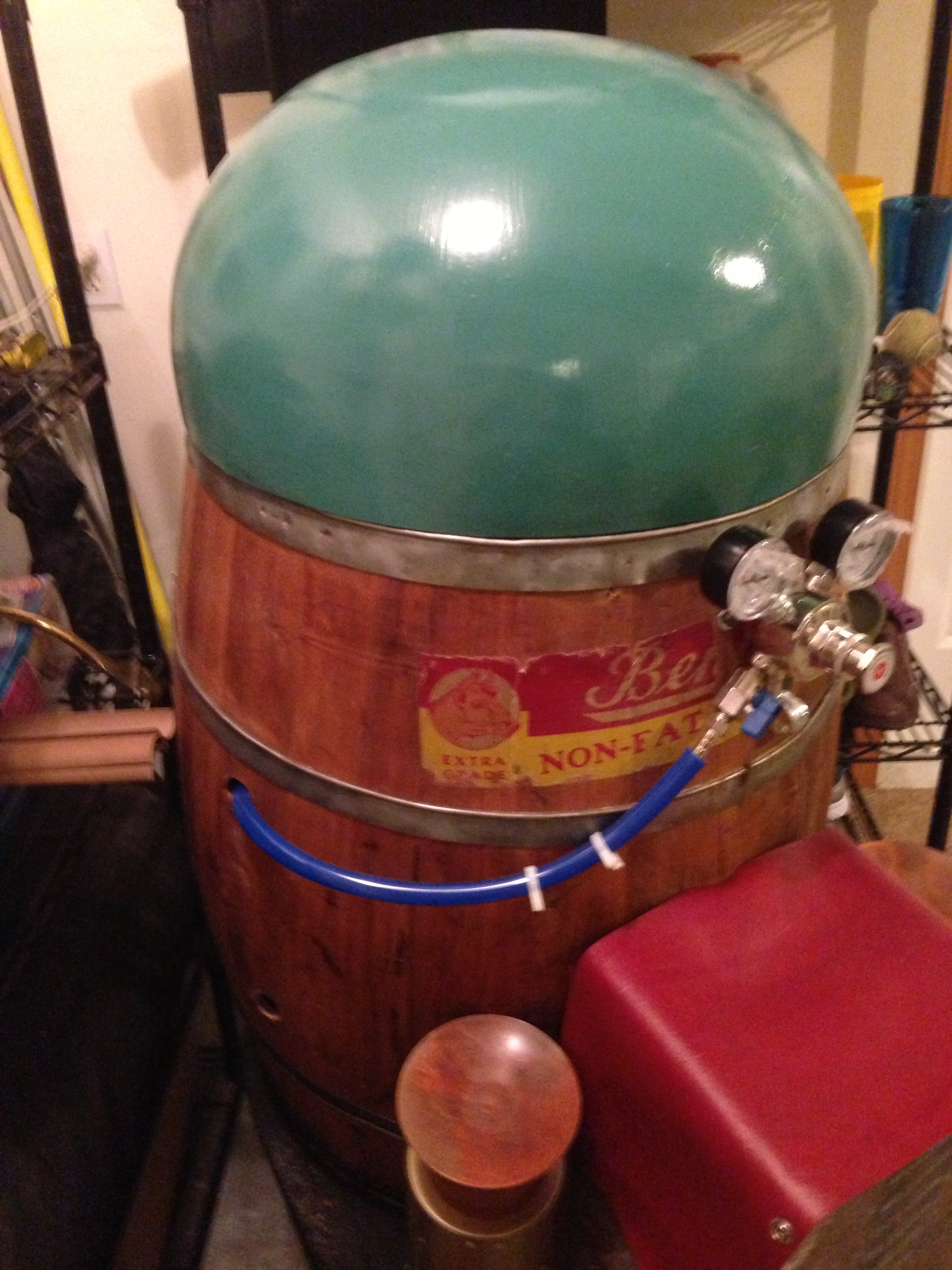 Green head mock-up